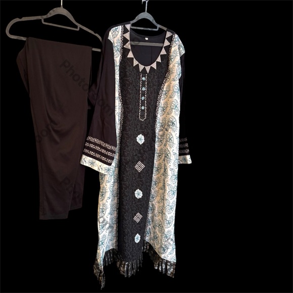 Plus shalwar kameez  2X  BUST 52 inches - Picture 1 of 8